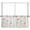 Oceanyox0923, variant on Summer Ocean Sheer Curtains for Bedroom Living Room Window Tier Curtain 24 Inch Length, Rod Pocket Voile Drapes Kitchen Curtains Small Half Window 2 Panels Sea Turtle Starfish Coral Shell Seahorse