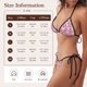 thumbnail image 5 of Balery Cute Rabbit Pijama Estampado Bikini de Dos Piezas para Mujer - Conjunto de Bikini Ajustable Sexy y Cómodo para Playa, 5 of 6