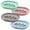 Grey+Blue+Green+Pink, variant on 4Pcs Double-Layer Soap Holder for Shower - Non-Slip Plastic Soap Dish with Drain, Multi-Color Soap Saver for Bathroom Counter, Kitchen, Travel