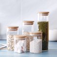 thumbnail image 5 of QUTETN Pantry Organization Jars Glass 1Set 4Inches 9.8Inches, 5 of 5
