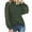 Green, variant on Lindreshi Long Sleeve Shirts for Women Fashion Woman Hollow Out Long Sleeve T Shirt Solid Blouse Tops