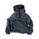 thumbnail image 5 of Sudadera con capucha y bolsillo frontal con figura masculina a escala 1/12 y cremallera de un cuarto Gris, 5 of 9