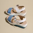 thumbnail image 7 of Mostsola Platform Sandals Women Arch Support Wedge Sandals Adjustable Open Toe Walking Shoes, 7 of 7