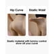 thumbnail image 4 of Pantalones deportivos para hombre, cintura alta, compresión abdominal, color moca S, 4 of 7