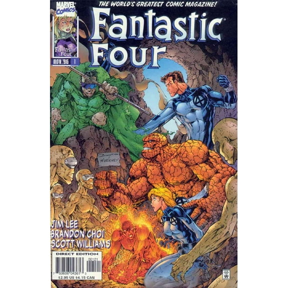 Fantastic Four (Vol. 2) #1B VF ; Marvel Comic Book