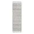 thumbnail image 2 of Unique Loom Arlo Collection Area Rug - Lenny (2' x 6' Runner Gray/Ivory), 2 of 6