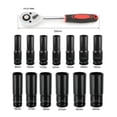 thumbnail image 2 of Kit Herramientas 14 Pzs Acero Carbono 1/2" Zócalo Impacto, 2 of 4