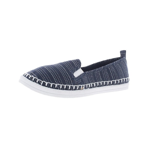 Rocket Dog Womens Mangody Canvas Slip-On Sneakers Navy 6 Medium (B,M)