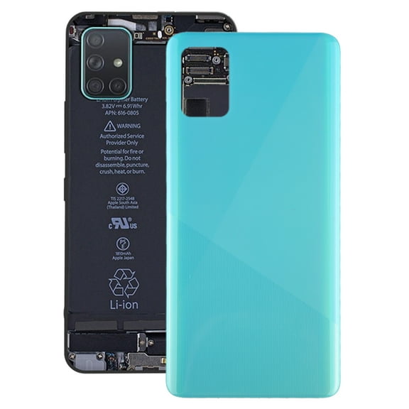 Cellphone Repair Parts For Galaxy A51 Original Battery Back Cover