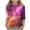 5-Hot Pink, variant on ZTKWD Shirts for Boys Girls Kids 3D Graphic Casual Crewneck 3/4 Sleeve Tops Tees for Kids 6-16 Years