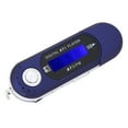 thumbnail image 3 of Reproductor portátil de música MP3 USB con pantalla LCD Radio FM Tarjeta de memoria de voz Azul, 3 of 8
