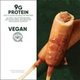 thumbnail image 3 of MorningStar Farms Incogmeato Vegan Original Plant Based Pancake and Sausage on a Stick, 9.7 oz, 4 Count Box, 3 of 9