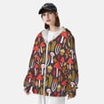 thumbnail image 3 of Lsque Mushrooms And Leaves UPF 50+ Lightweight Sun Protection Men's Women's Long Sleeve Shirt, Hoodie Performance -Medium, 3 of 9