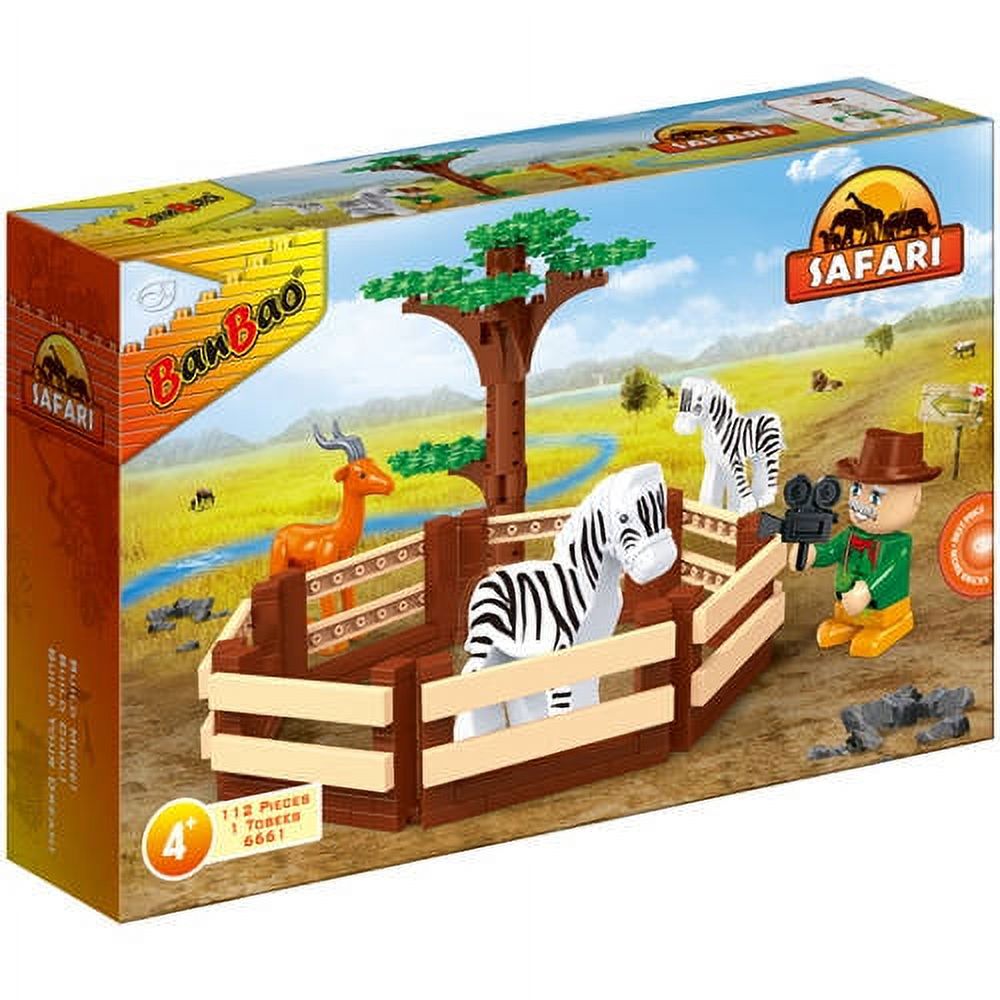 Safari Animal Pen (112pcs)