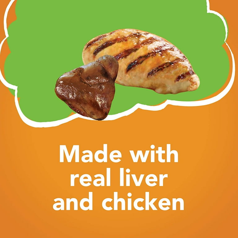 Purina Friskies Wet Cat Food Liver Chicken Dinner Pate 100