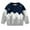 Marine, variante sur Zwiiyzr 2025 1-8 Ans Chandail Bébé Filles Garçons Bloc de Couleur Vêtements Automne Hiver Manches Longues Col Rond Tricoté Haut Marine