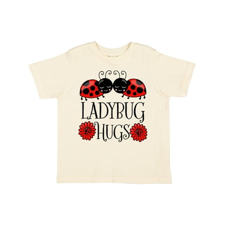 

Inktastic Ladybug Hugs Cute Pair of Ladybugs Gift Toddler Boy or Toddler Girl T-Shirt