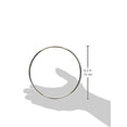 thumbnail image 2 of Pepperell Brass Plated Macramé Ring - 6", 2 of 2
