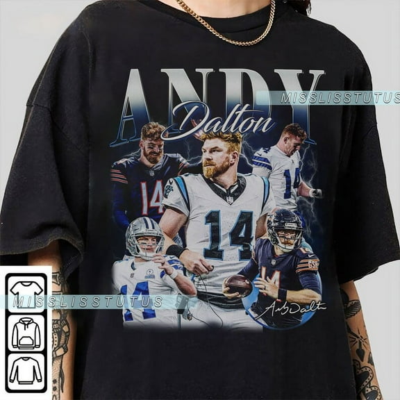 Vintage Andy Dalton T-Shirt, Andy Dalton shirt, Retro American Football Bootleg Gift