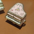 thumbnail image 3 of Jiibva Hand Painted Jewelry Box, Trinket Boxes Hinged, Enameled Piano Decorative Hinged Jewelry Trinket Box Rhinestone Jewelry Display Holder for Grils Women, 3 of 7