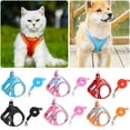 thumbnail image 5 of Soft Small Dog Harness and Leash Set - Step In Air Mesh Puppy Harness Adjustable Reflective No Pull Vest for Easy Walking Ideal for Small Dogs and Cats, 5 of 5