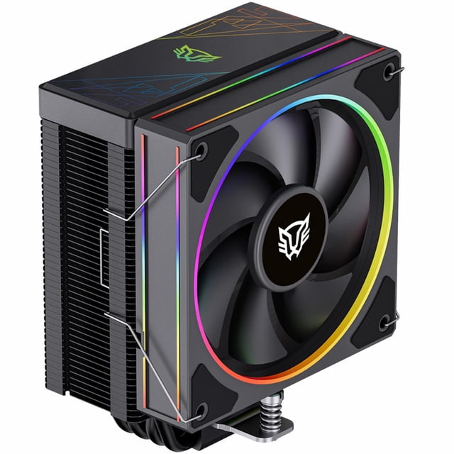Disipador CPU Gamer BALAM RUSH HELIUX PRO HEX50 120mm ARGB 3pin LGA 1851 AM5 600 - 2000 RPM 4-pin PWM 4 Pipas Negro BR-942041
