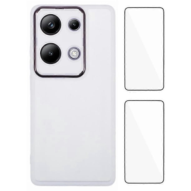 WANLONFENG DKSM2 Series Clear Case for Xiaomi Redmi Note 13 Pro 4G Poco M6 Pro 4G TPU Phone Cover wi