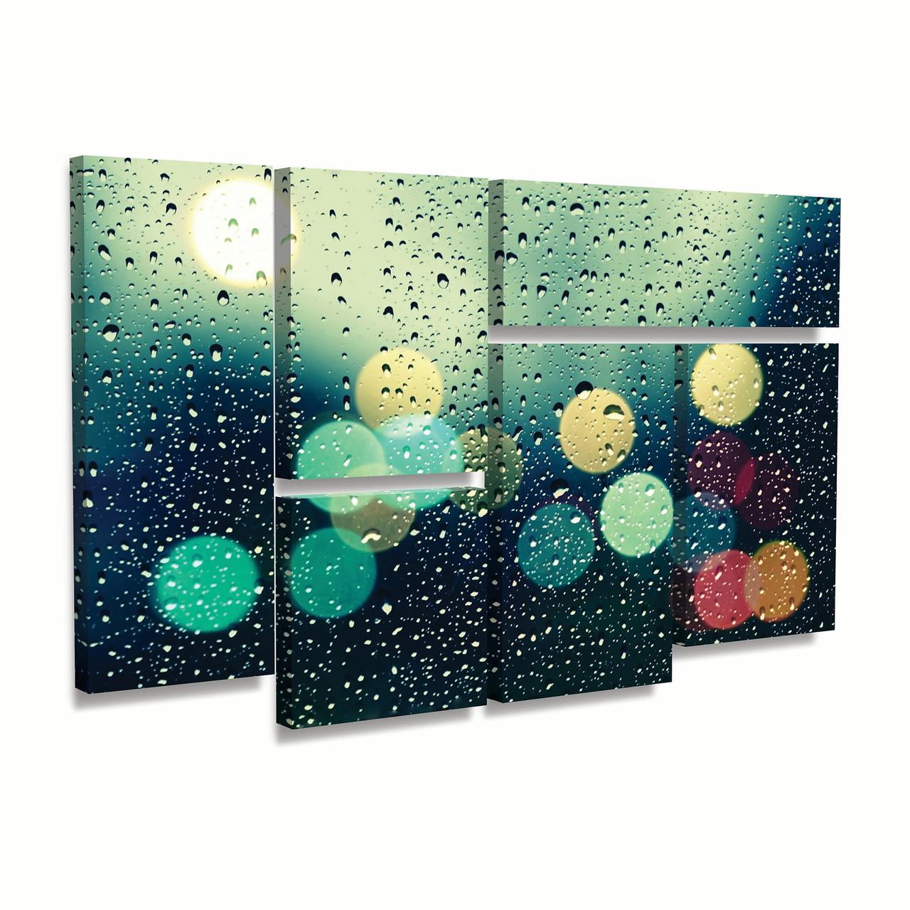 Trademark Fine Art 'Rainy City' Canvas Art by Beata Czyzowska Young