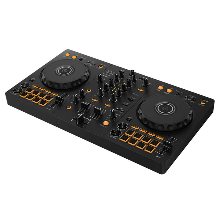  Pioneer DJ DDJ-FLX4 2-deck Rekordbox and Serato DJ Controller -  Graphite : Musical Instruments