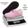 thumbnail image 5 of Barerun Womens Slipper Memory Foam Fluffy Soft Warm Slip On House Slippers Pink, 5 of 8