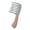 Green, variant on Double Wide Tooth Comb for Curly, Detangling Hair Brush with Wavy Tooth Design and Ergonomic Handle for Long/Thick Dry/Wet Hair for Women/Girl without Straighten the HairStyle