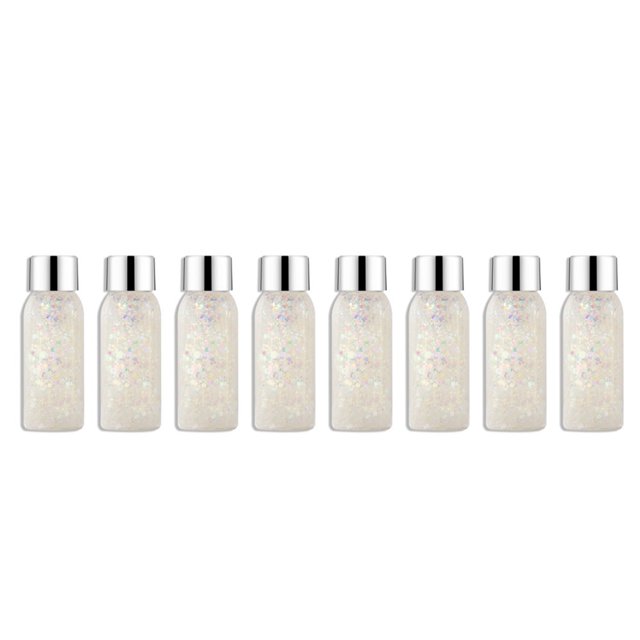 Gel de Brillo Cosmético, Gel de Brillo Espumoso Gel Impermeable 30 ml de Larga Duración para el Festival para la Cara Ojo