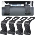 thumbnail image 1 of Car Headrest Hooks for Purses and Bags 4 Pack, Rear Seat Headrest Hanger, Universal Vehicle Storage Organizer, 1 of 5