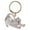 C, variant on FTsdfkl Cat Hair Memorial Keychain, Clear Acrylic Cat-Shaped Locket, Cute Pet Keepsake Pendant for Cat Lovers, Pet Hair Holder Key Ring