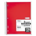 thumbnail image 3 of Spiral Notebook, 3-Subject, Medium/College Rule, Randomly Assorted Cover Color, (120) 11 x 8 Sheets, 3 of 5