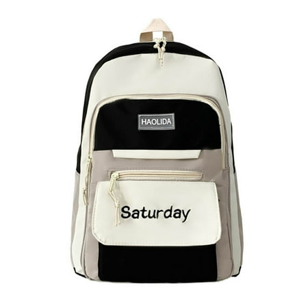 JSCDRPDWL Laptop Backpacks Women Work Backpack Back Pack for Women Airline Backpack Best Backpack Artist Backpack Overnight Backpack for Light Weight Black One Size