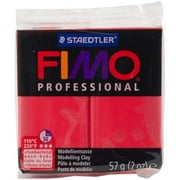 Fimo Professional Soft Polymer Clay 2oz-Red