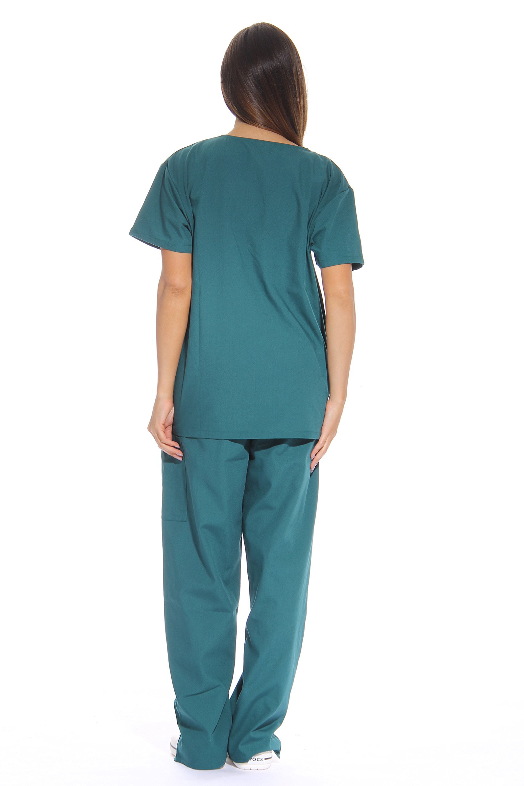 Just Love Women's Nursing Scrub Set - Six Pockets, V-Neck, Cargo