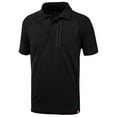 thumbnail image 2 of Geeksport Men's Polo Short Sleeve T-Shirt 2 Pack Moisture Wicking Breathable Quick Dry L, 2 of 4