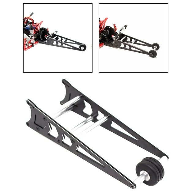 Rueda trasera Wheelie Bar Repuestos de automóvil RC Reempzar para accesorio de automóvil Ssh 2WD RC CUTICAT Barra de caballito de coche RC