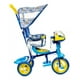 thumbnail image 4 of Triciclo Puppy Rainbow 2 En 1 Azul Musical Con Luz Mytoy 5551B2, 4 of 4
