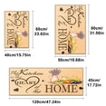 thumbnail image 2 of CCTFS Warm kitchen love Fall Kitchen Rugs Non Skid Washable Area Carpet [Made in USA], Multi - 3 Pcs 16''*24''/20''*32''/47''*18'', 2 of 10