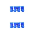 thumbnail image 3 of Zapatos para cachorros Methold 4 unids/set botas de lluvia impermeables PU antideslizantes Azul XL 2piezas, 3 of 5