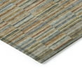 thumbnail image 4 of Addison Rugs Chantille Indoor/Outdoor Transitional Stripes Paprika Washable Round Rug, 8' x 8', 4 of 6