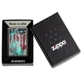 thumbnail image 6 of Zippo Statue Of Liberty Design Black Ice Pocket Lighter, 6 of 6