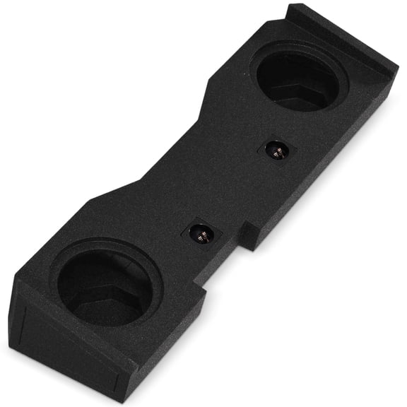 QPower Dual 12" Sub Box for Chevy Silverado Crew Cab & GMC Sierra Crew Cab 2014-2018