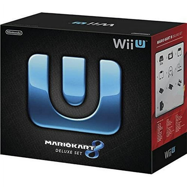 Console Nintendo Wii U 32 Go noire + Mario Kart 8 - premium pack