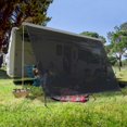 thumbnail image 1 of LAGarden 8x19' RV Awning Sun Shade Screen Black Mesh UV Blocker RV Awning Shade for Camping Trailer Camper Patio Outdoor LAGarden Modern, 1 of 9