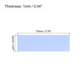 thumbnail image 2 of Uxcell 2 Pack M.2 Thermal Pad 70x22x1mm for Pc M.2 2280 Nvme SSD Heatsink Cooler, 2 of 5