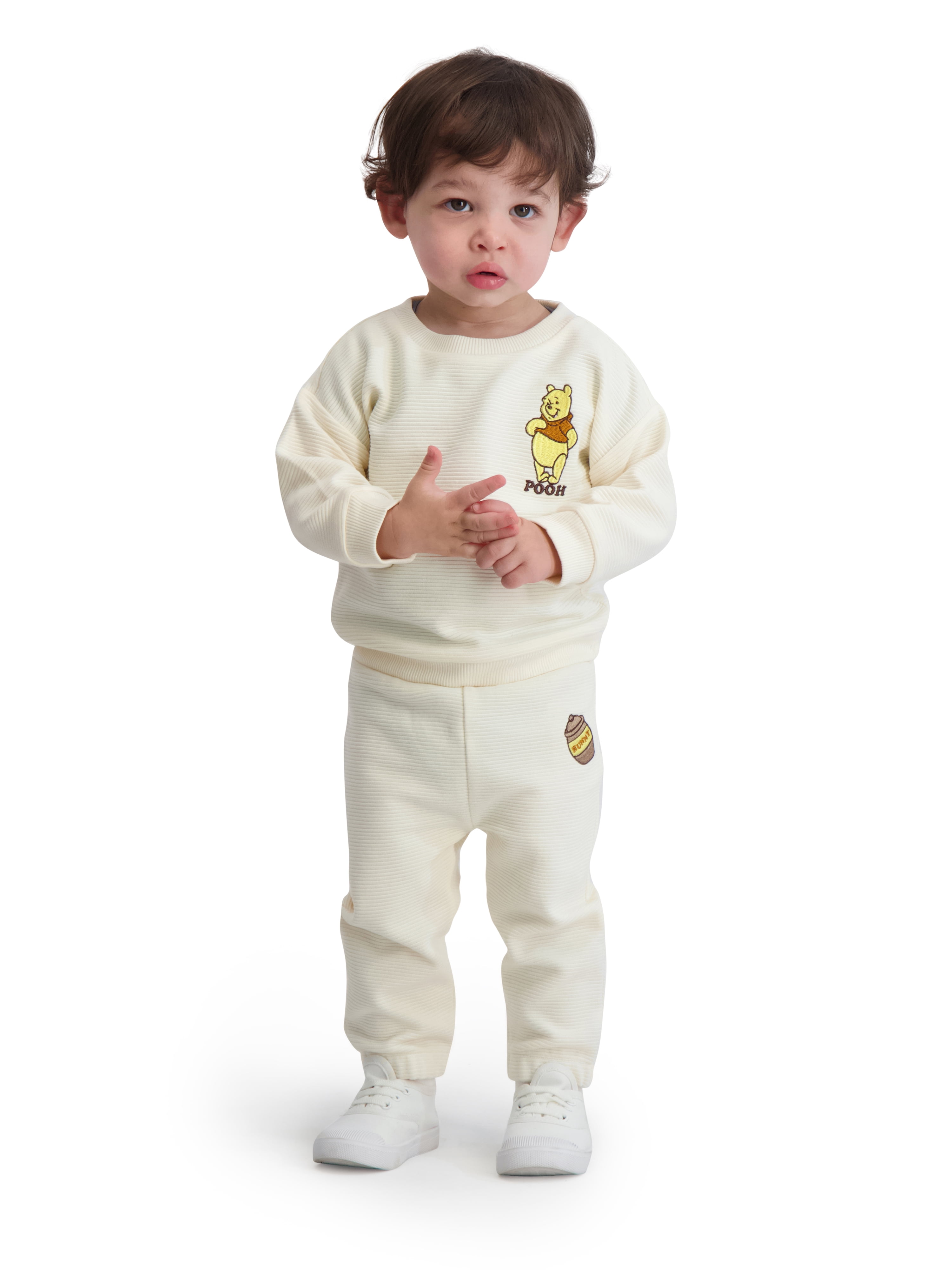 Winnie The Pooh Baby Boy 2 Piece Pant Set, Sizes 0/3 Months-24 Months